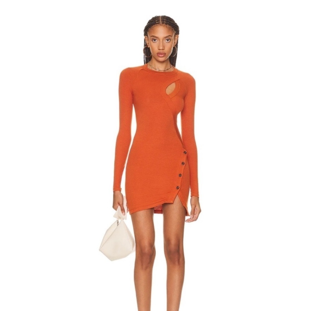 Alix NYC Pratt Mini Dress in Amber